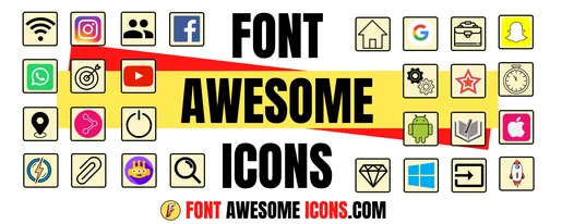Font Awesome Icons | Fa Fa Icon List, Get all the latest free Fontawesome  Icons