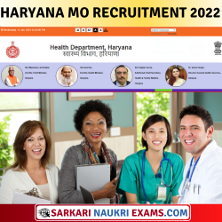 Haryana Medical Officer Exam Date 2022: Health Department, Haryana Exam Date 10/04/2022 !!