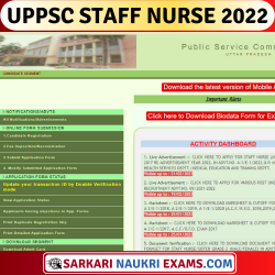 UPPSC Staff Nurse Admit Card 2022 | Download Now