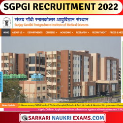 SGPGI Lucknow Sister Grade II (Staff Nurse), MLT & Other Recruitment 2022: Online Form For 454 Post !!