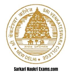 SVC Delhi University Non Teaching Recruitment Form 2022