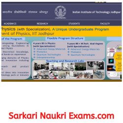 IIT, Jodhpur Technical, Admin & Library Recruitment Form 2022