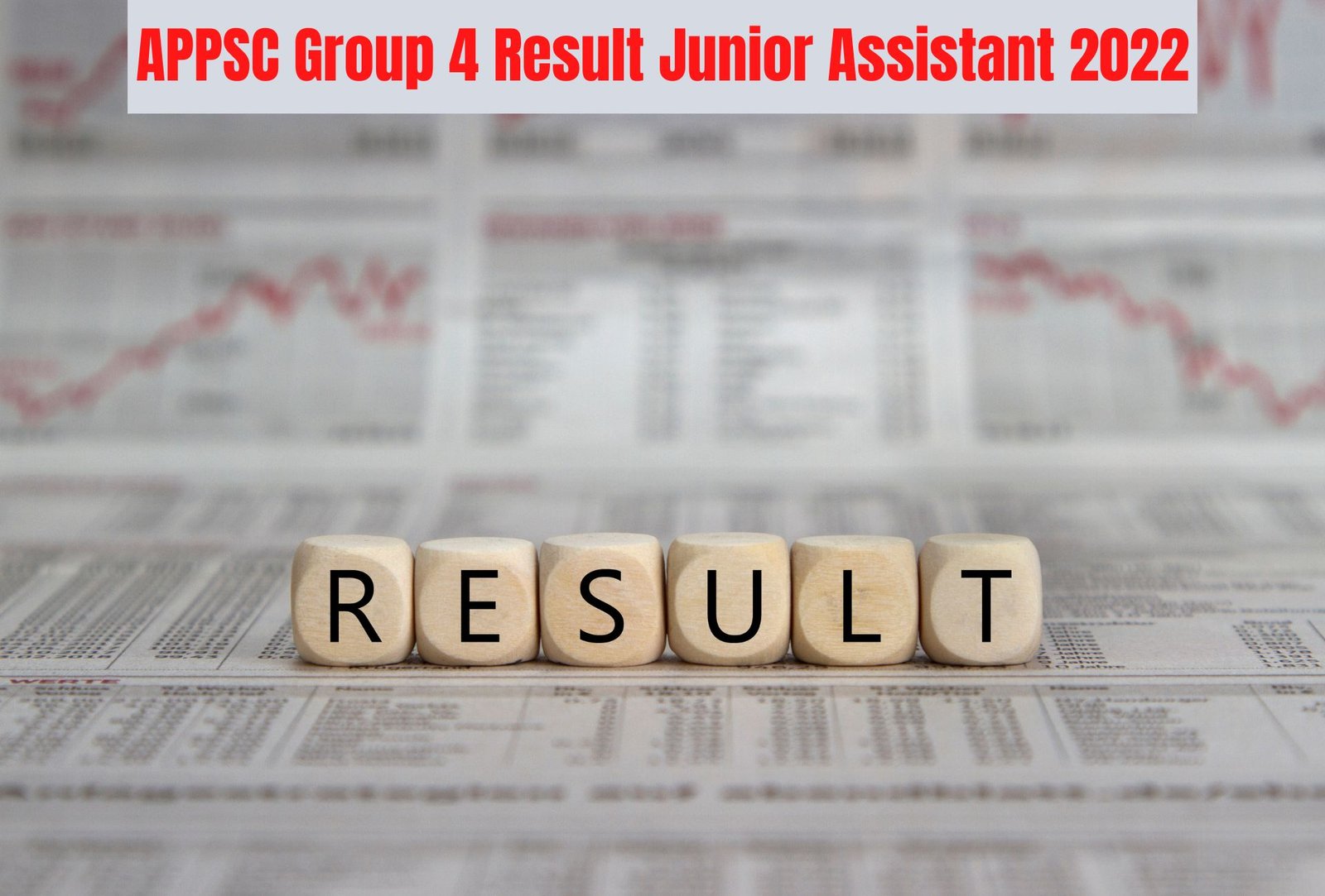 APPSC Group 4 Result Junior Assistant 2022 (OUT) | Check Link