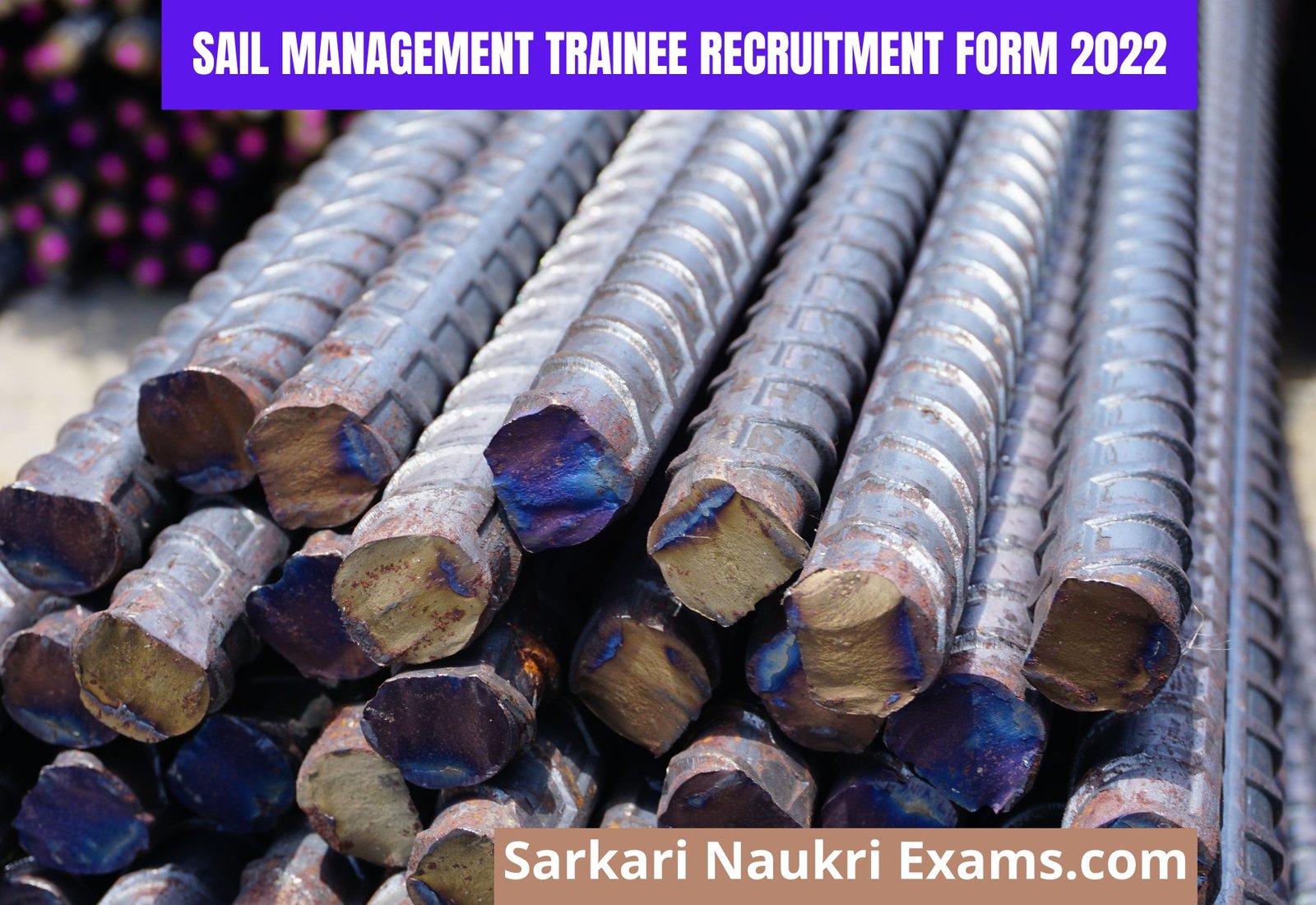 SAIL Management Trainee (MT) Recruitment Form 2022 | Salary Up To 180000/-