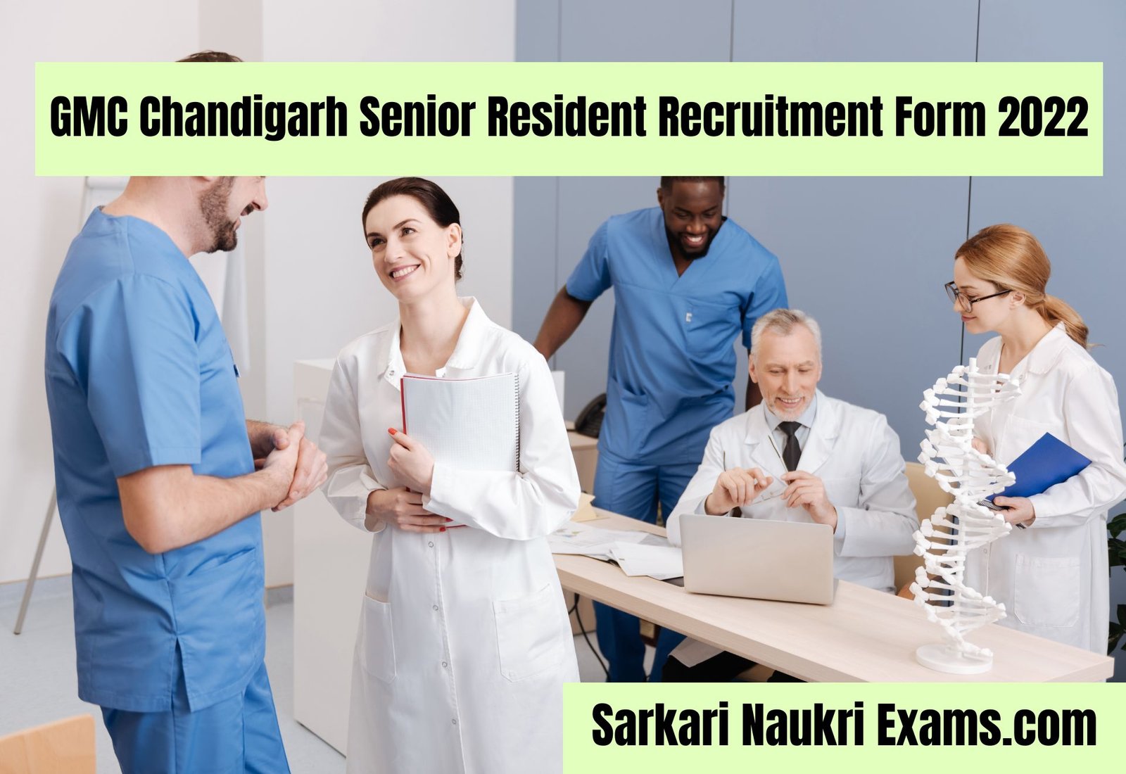 GMC Chandigarh Senior Resident Recruitment Form 2022 | Salary Up To 208700/-