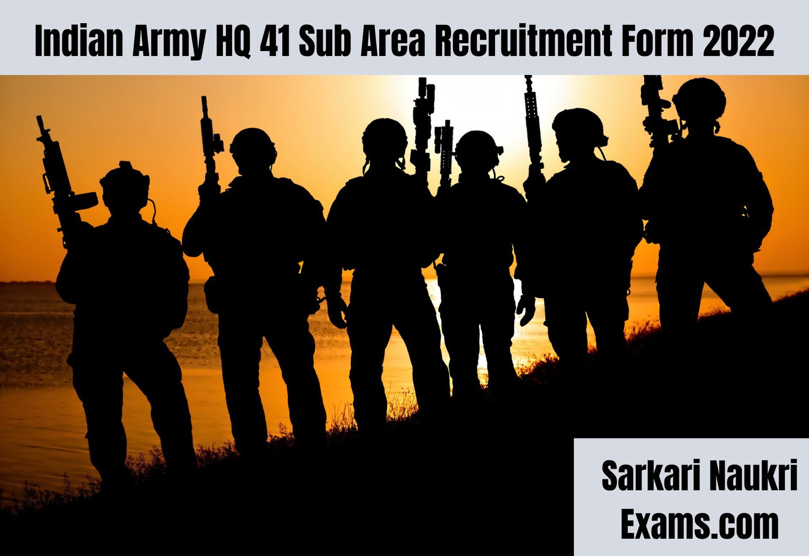 Indian Army HQ 41 Sub Area Recruitment Form 2022 | Salary Up To 56900/-