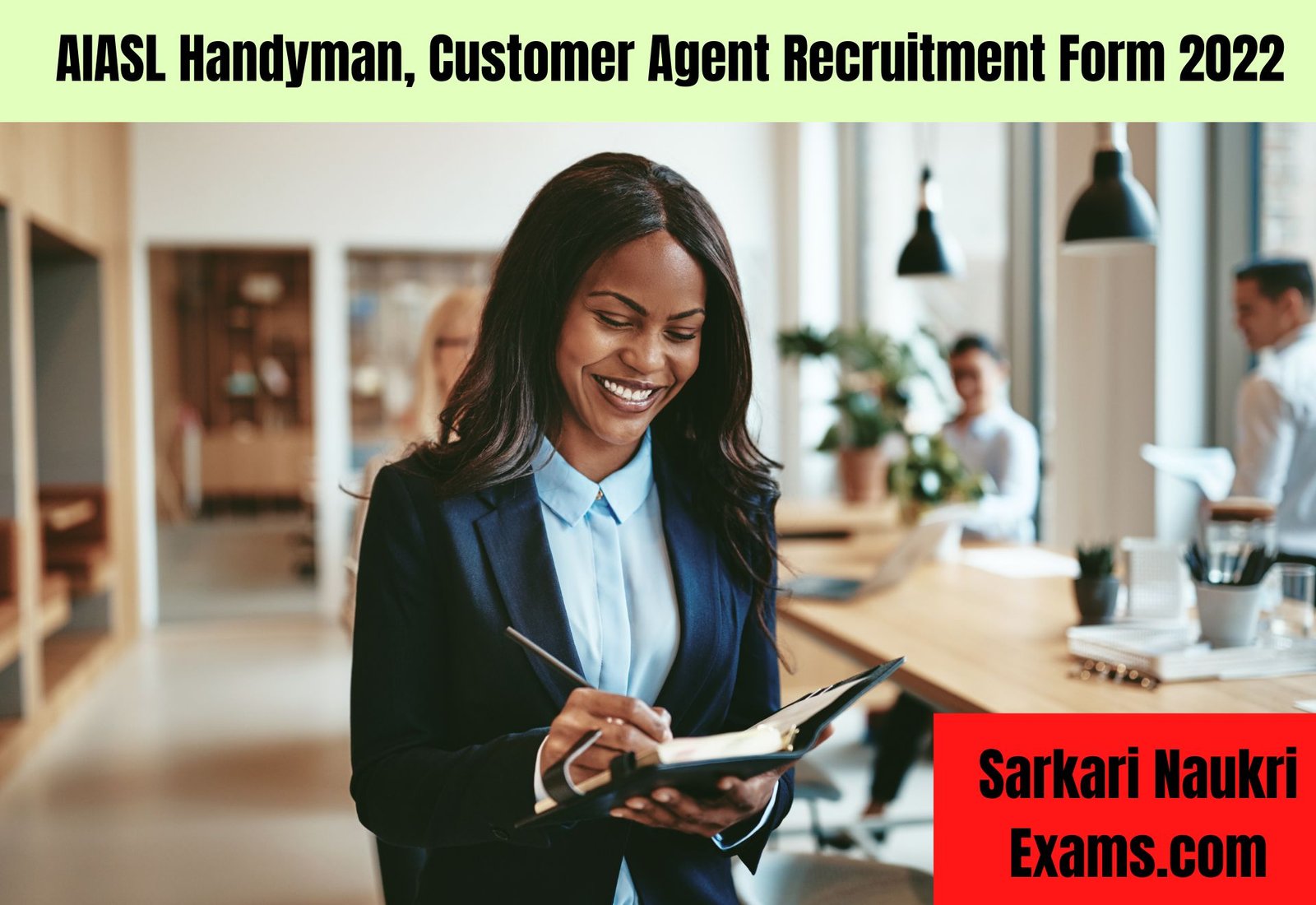 AIASL Handyman, Customer Agent Recruitment Form 2022 | Interview Based Job