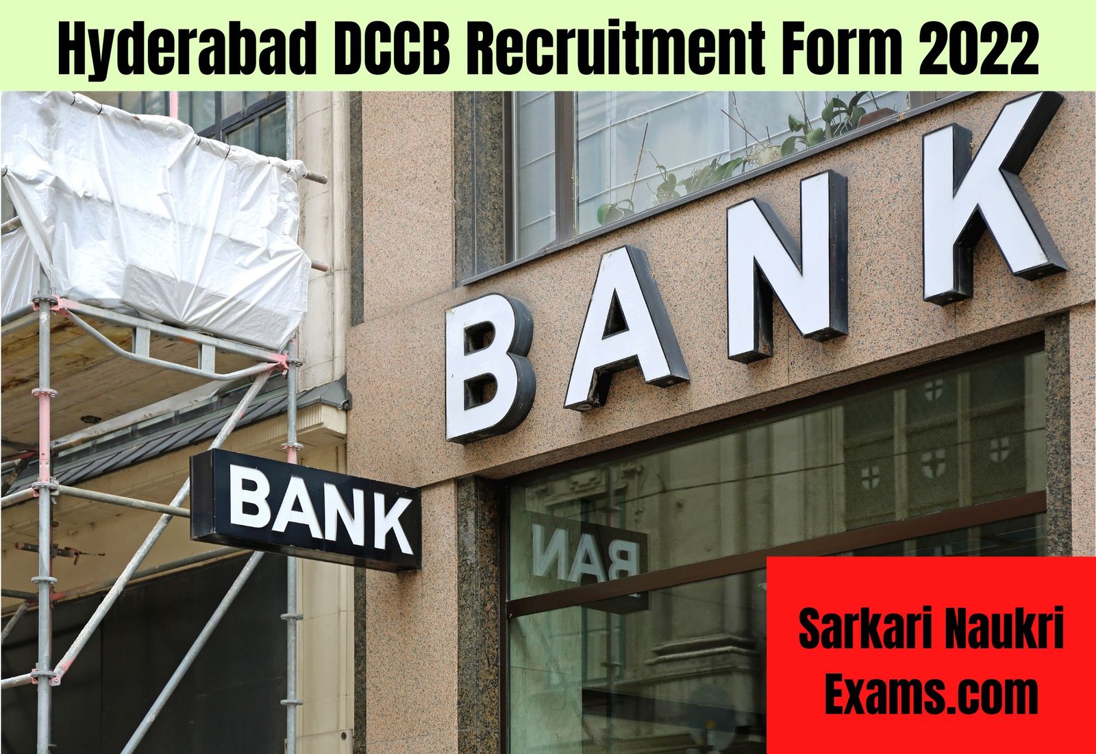 Hyderabad DCCB Recruitment Form 2022 | Salary Up To 47920/-