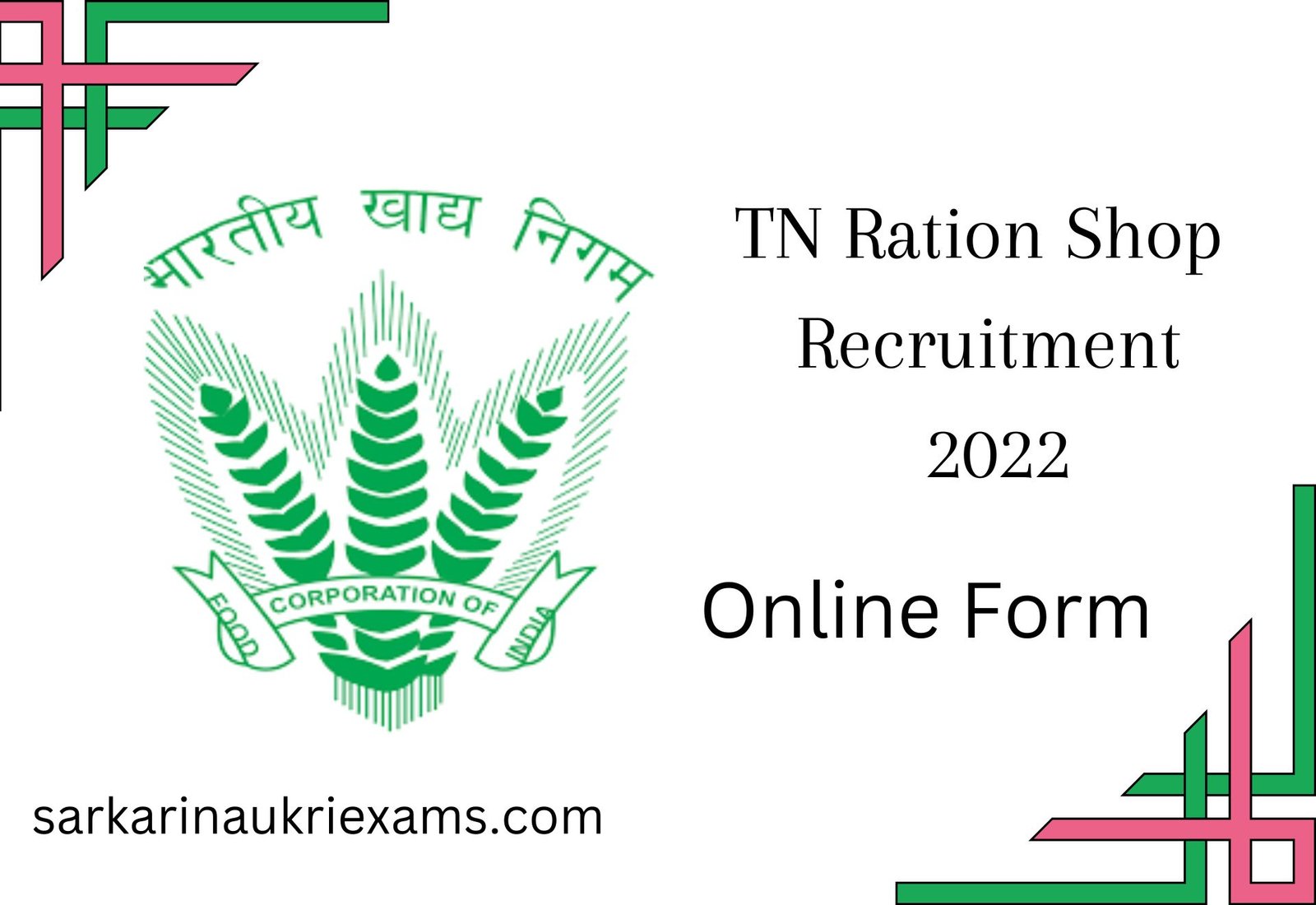 TN Ration Shop Recruitment 2022 | 6503 Vacancies Online Form 