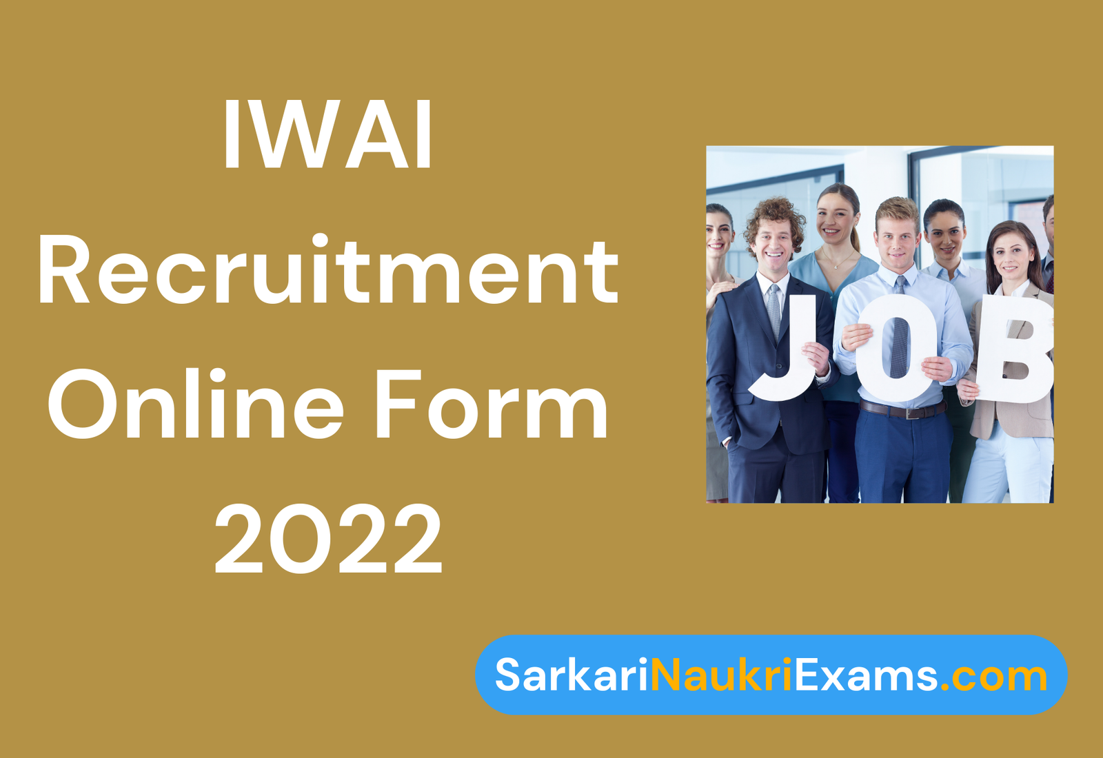 IWAI Recruitment Notification 2022 | Technical Assistant Online Form 