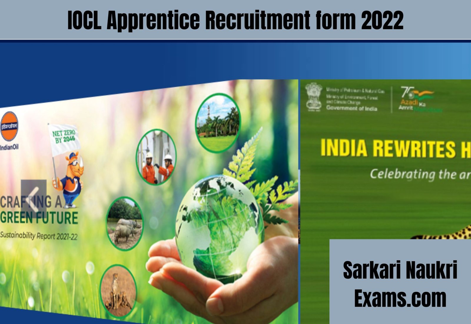 IOCL Apprentice Recruitment form 2022 | Apply Before 30 November