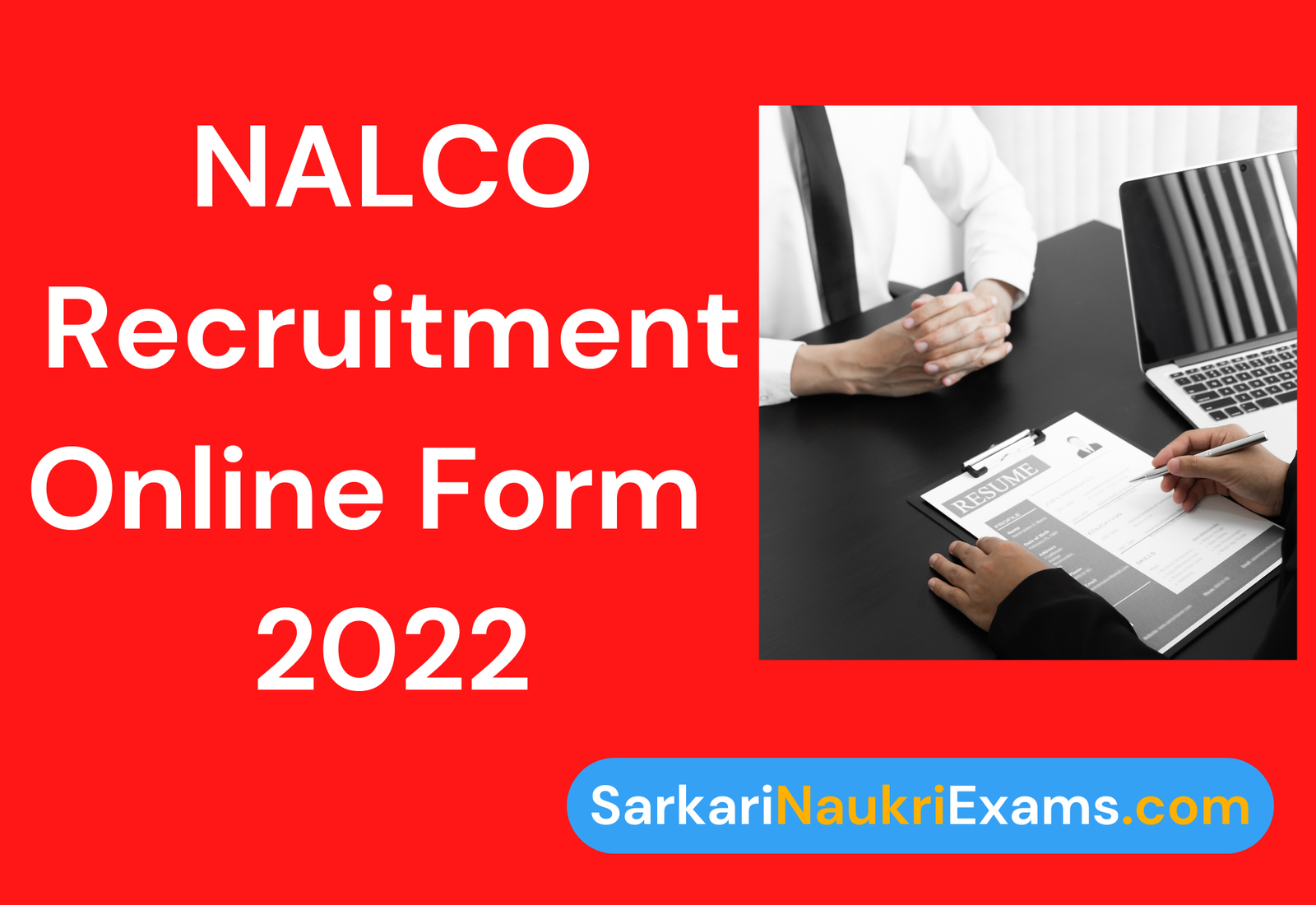 NALCO Recruitment Apply Online 2022 | Assistant Manager & Deputy Manager Vacancy