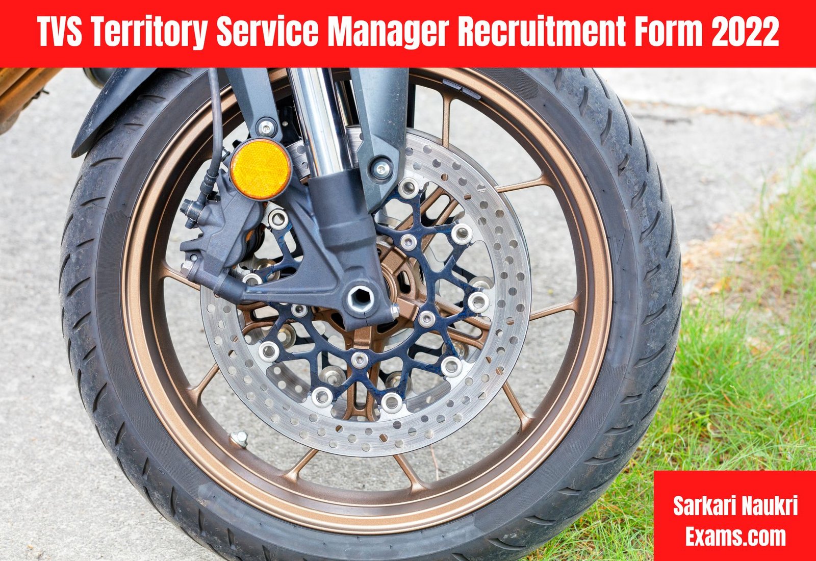 TVS Territory Service Manager Recruitment Form 2022 | Interview Based Job