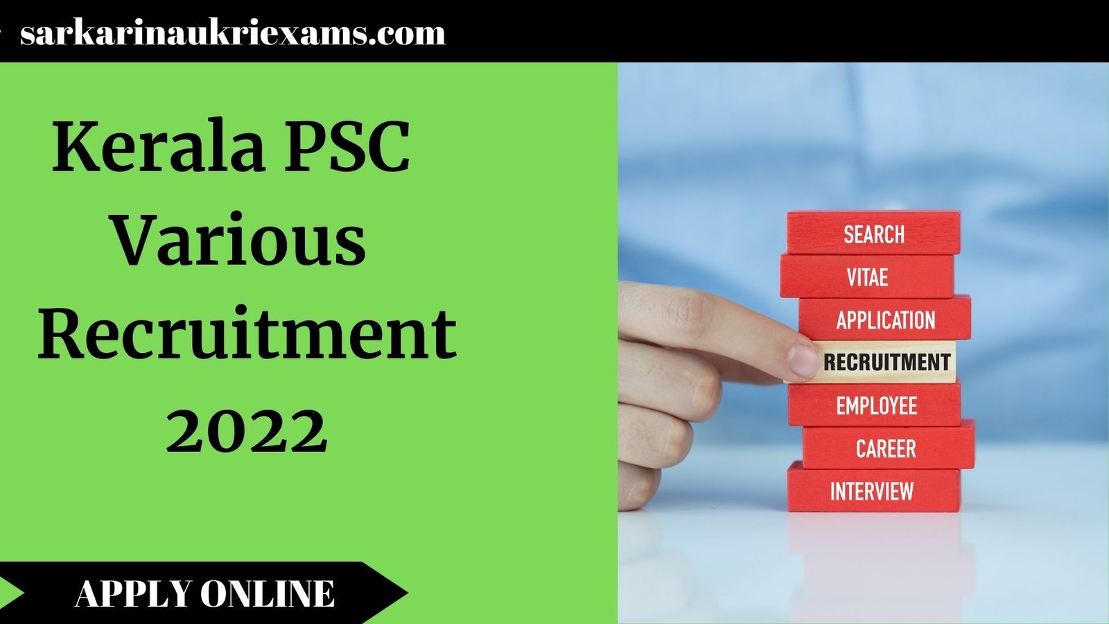 Kerala PSC Various Recruitment 2022 | 138 Vacancy Apply Online