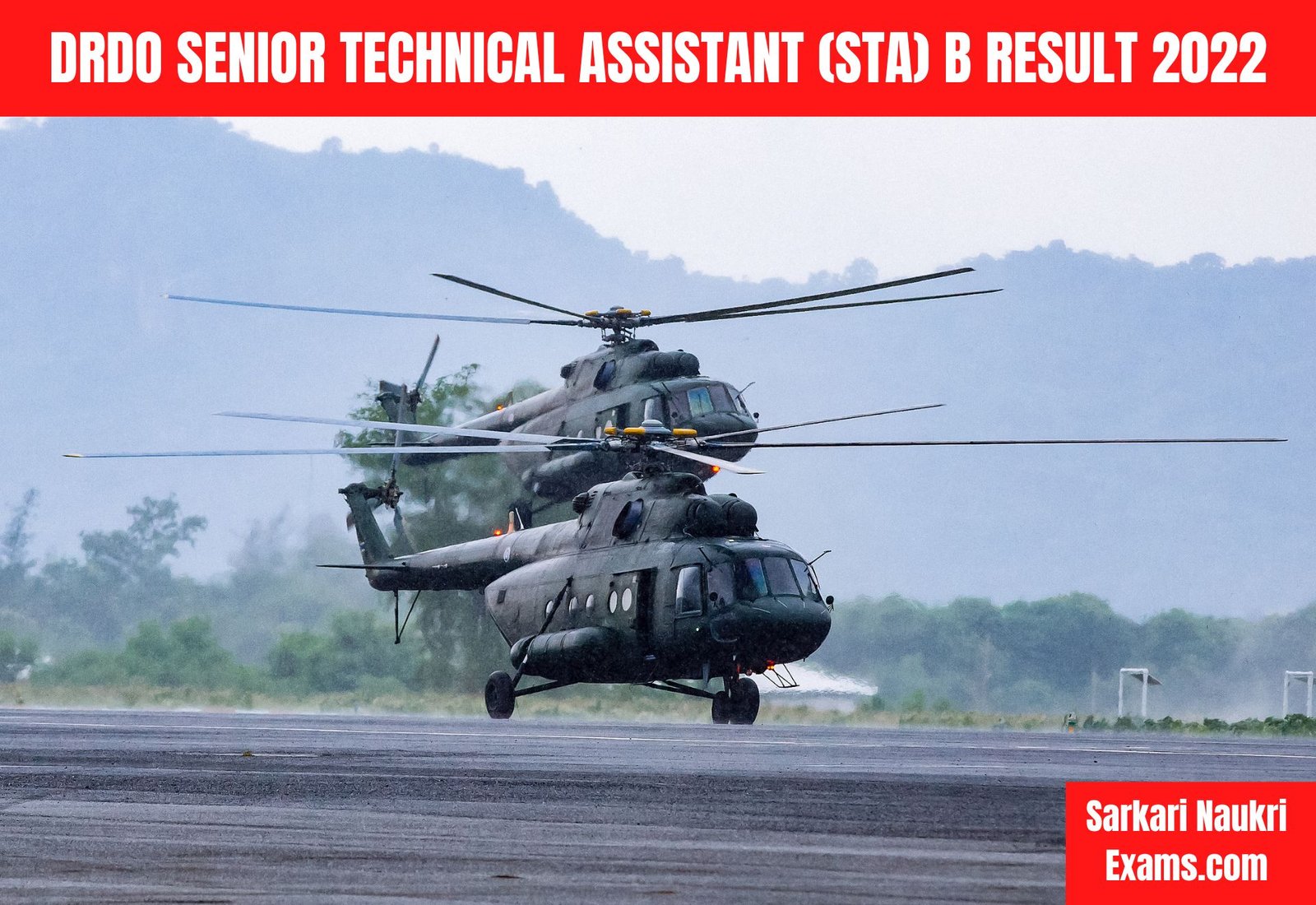 DRDO Senior Technical Assistant (STA) B Result 2022 | 15 Nov | PDF Download Link , Cut Off