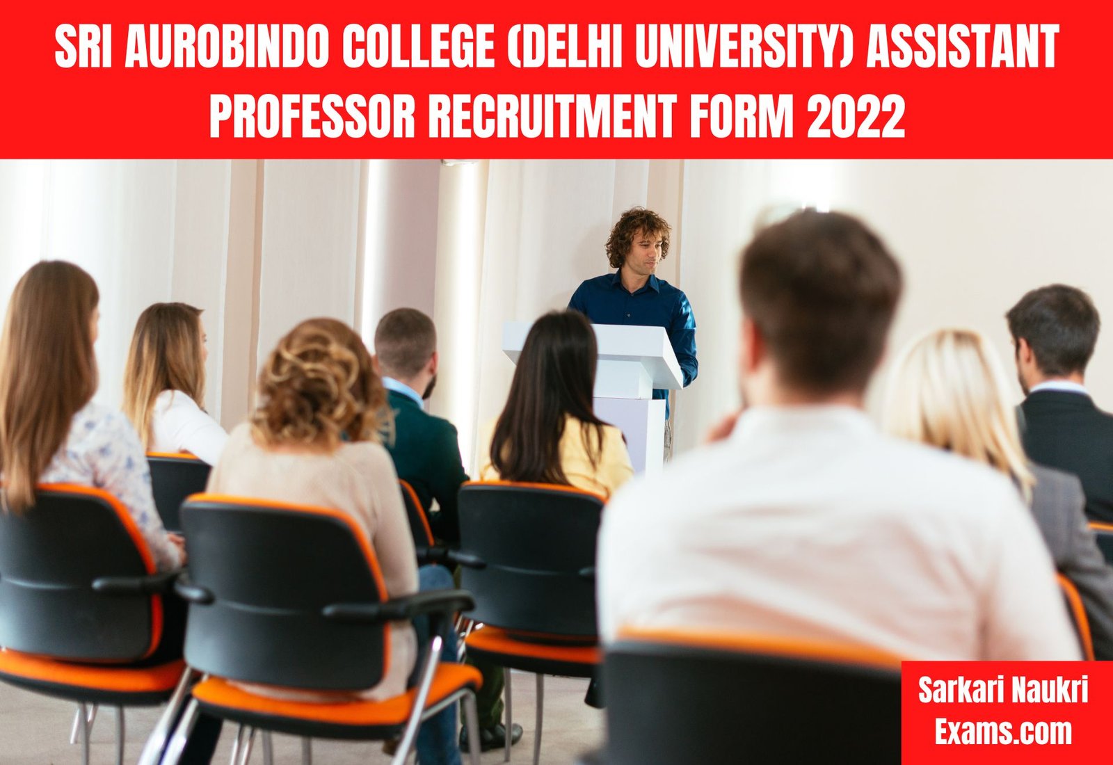 Sri Aurobindo College (Delhi University) Assistant Professor Recruitment Form 2022