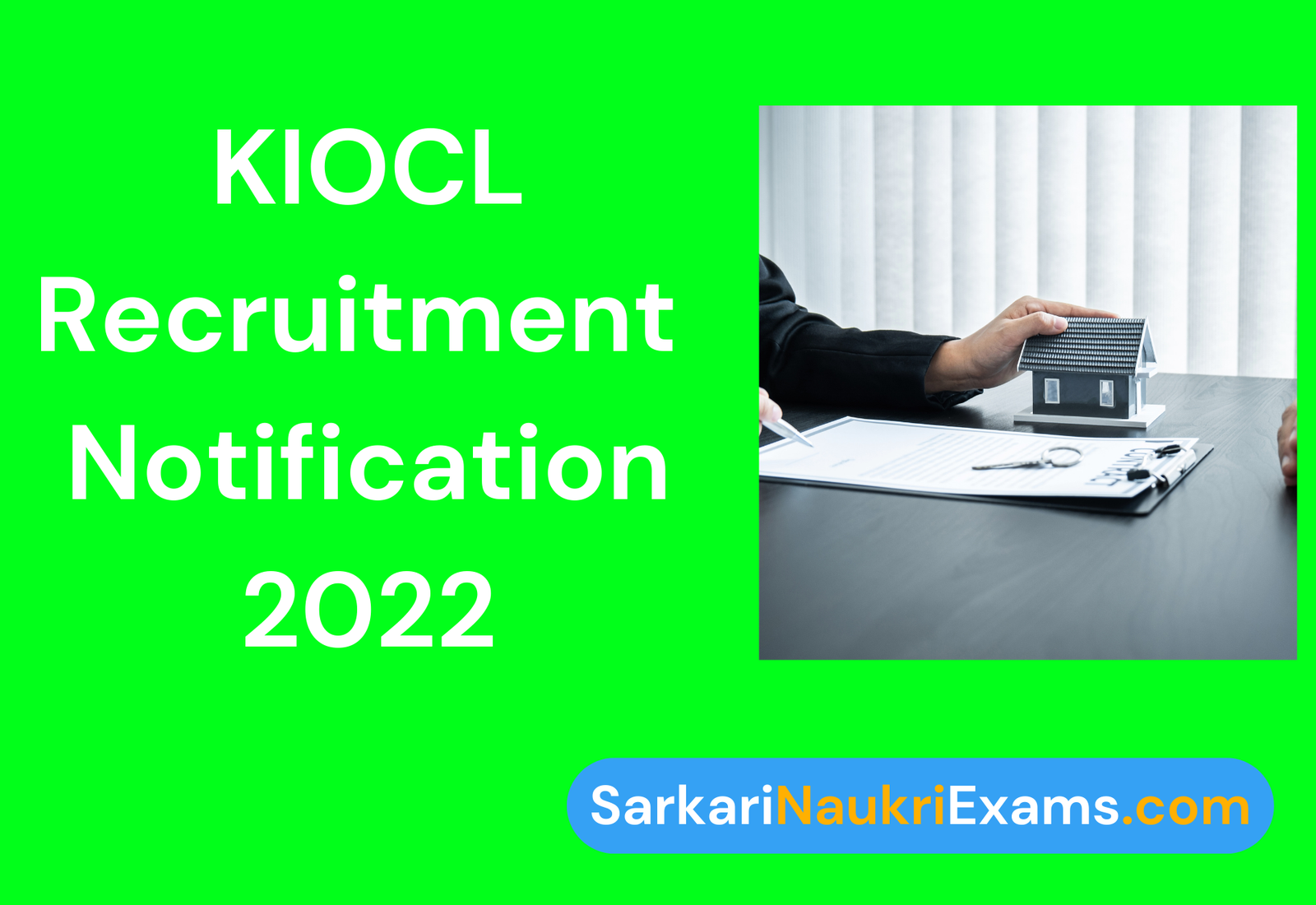 KIOCL Recruitment Notification 2022 | 17 Vacancy Online Form 