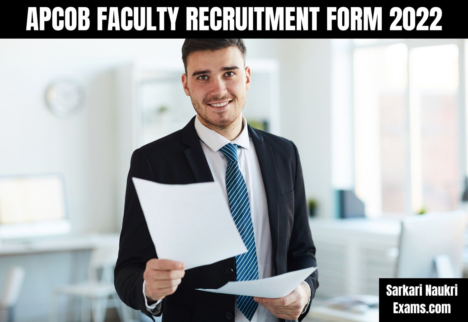 APCOB Faculty Recruitment Form 2022 | Interview Based Job