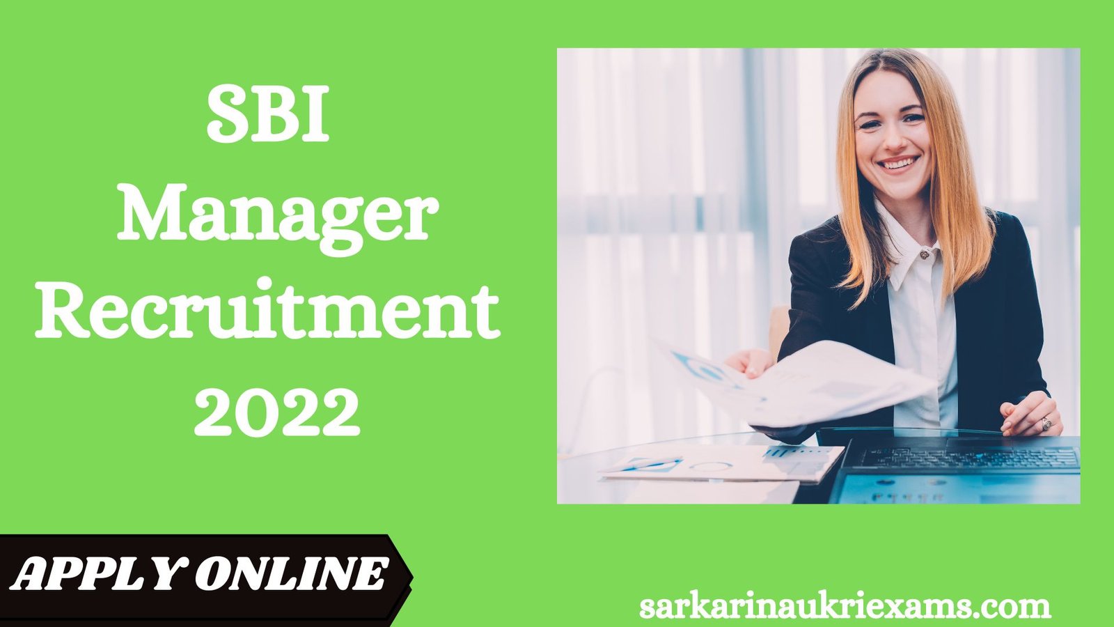 SBI Manager Recruitment 2022 | 64 Post Vacancy Apply Online
