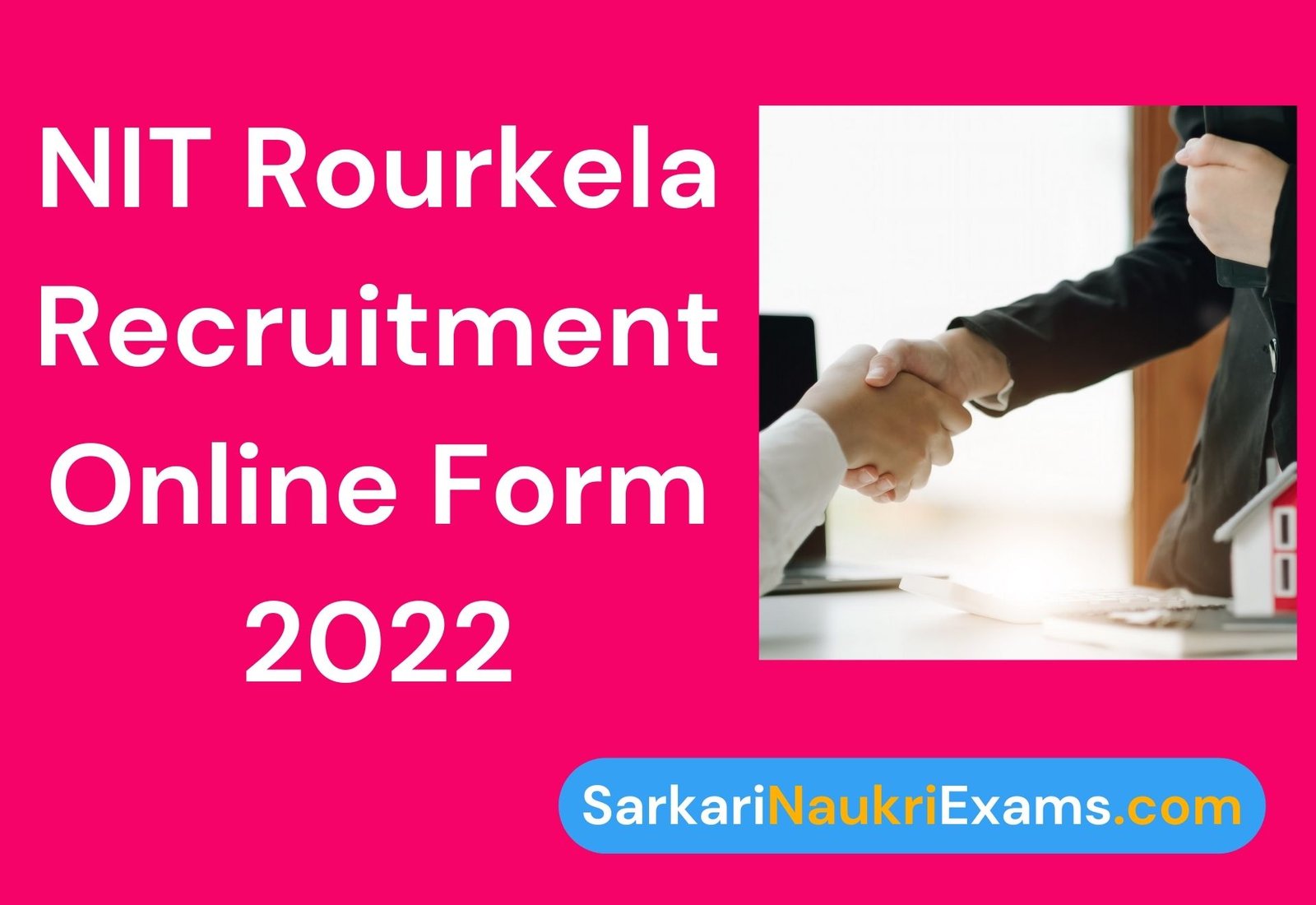 NIT Rourkela Recruitment Online Form 2022 | 143 Vacancy Notification