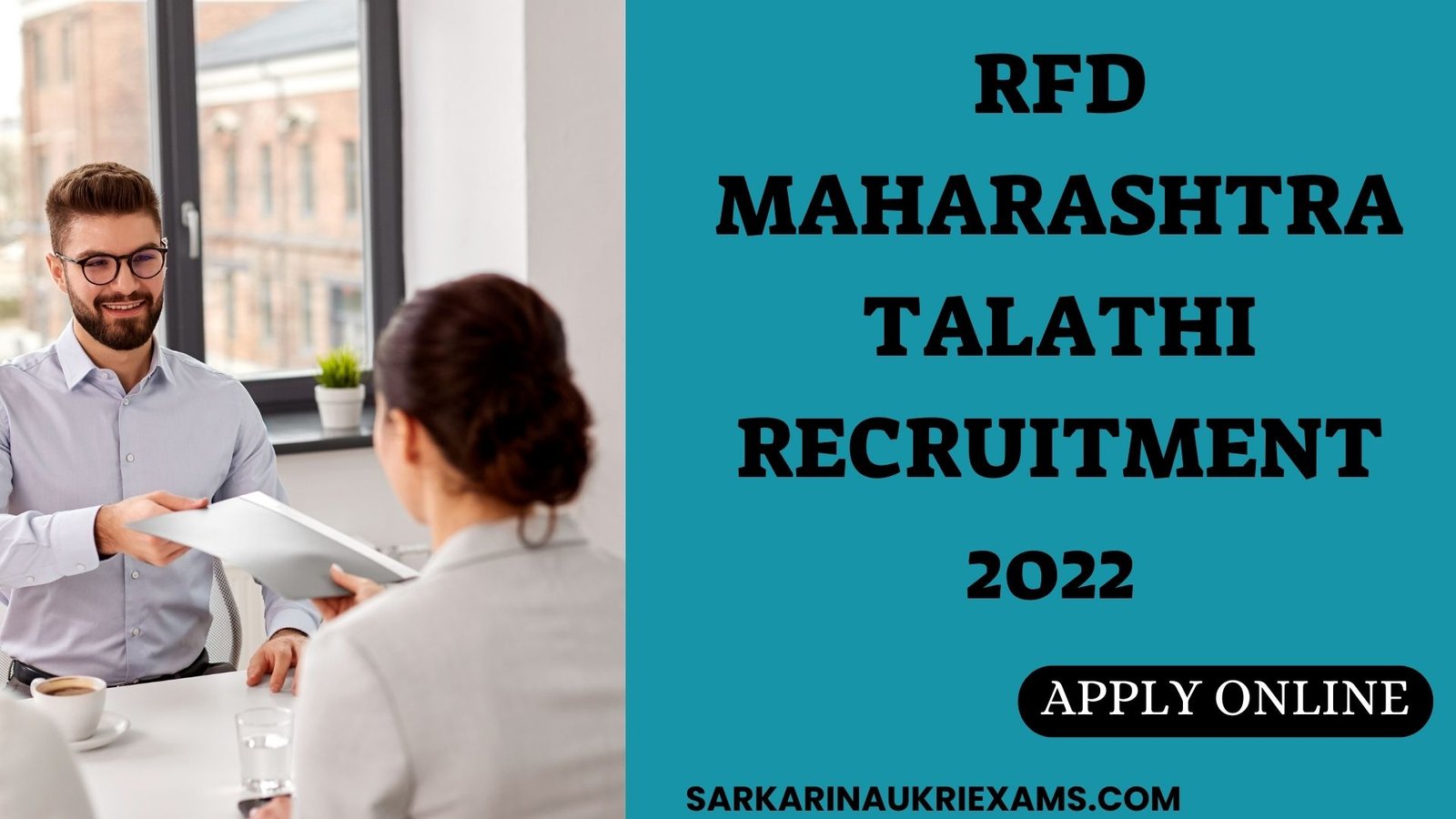  RFD Maharashtra Talathi Recruitment 2022 | 4122 Post Vacancy Apply Online