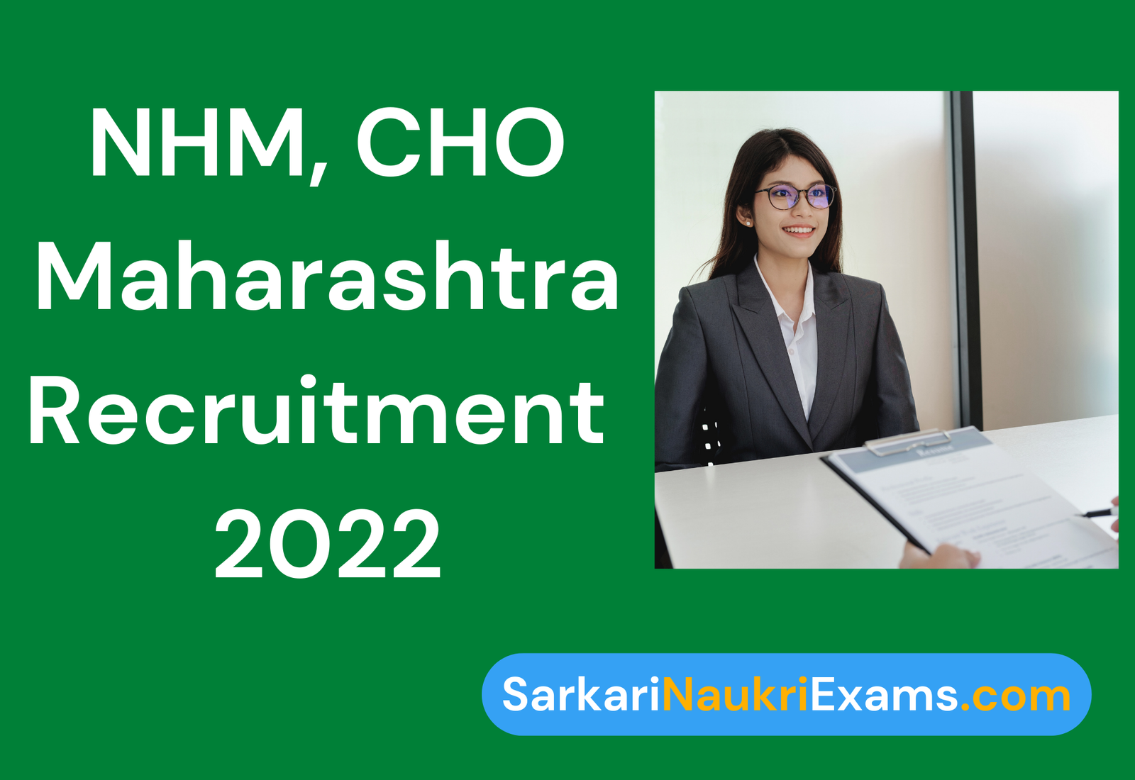 NHM, CHO Maharashtra Recruitment 2022 | 2900 Vacancy Apply Form