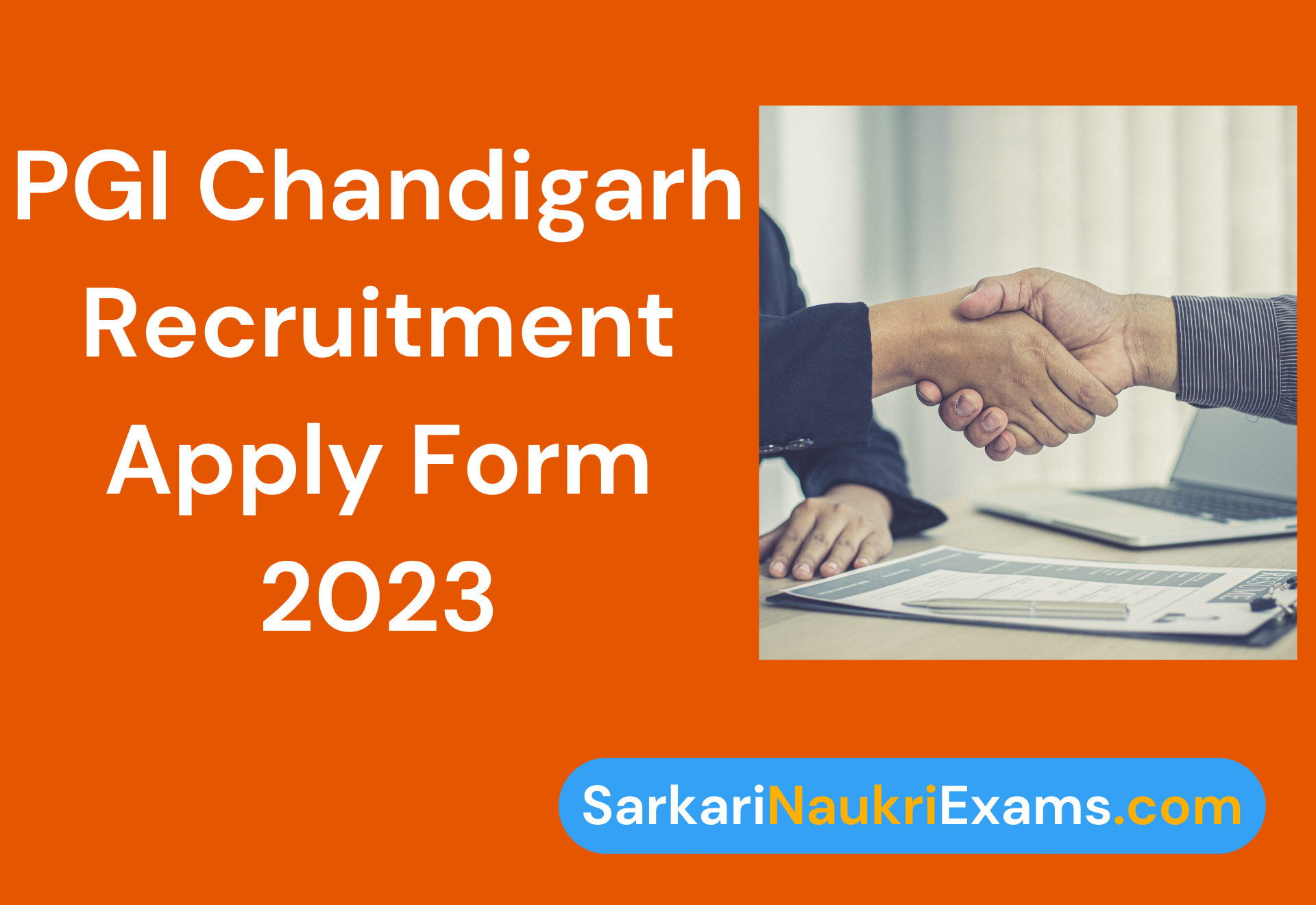 PGI Chandigarh Assistant Purchase Officer Recruitment Form 2023
