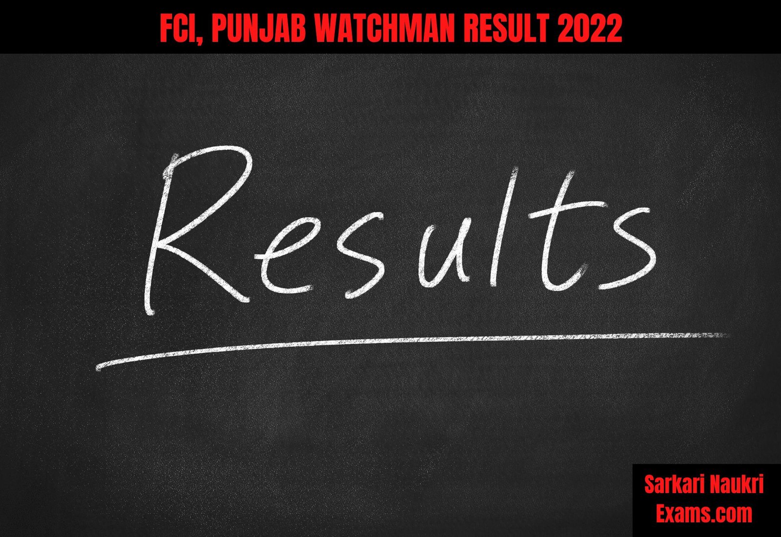 FCI, Punjab Watchman Result 2022 (OUT) | Download Link, Cut Off
