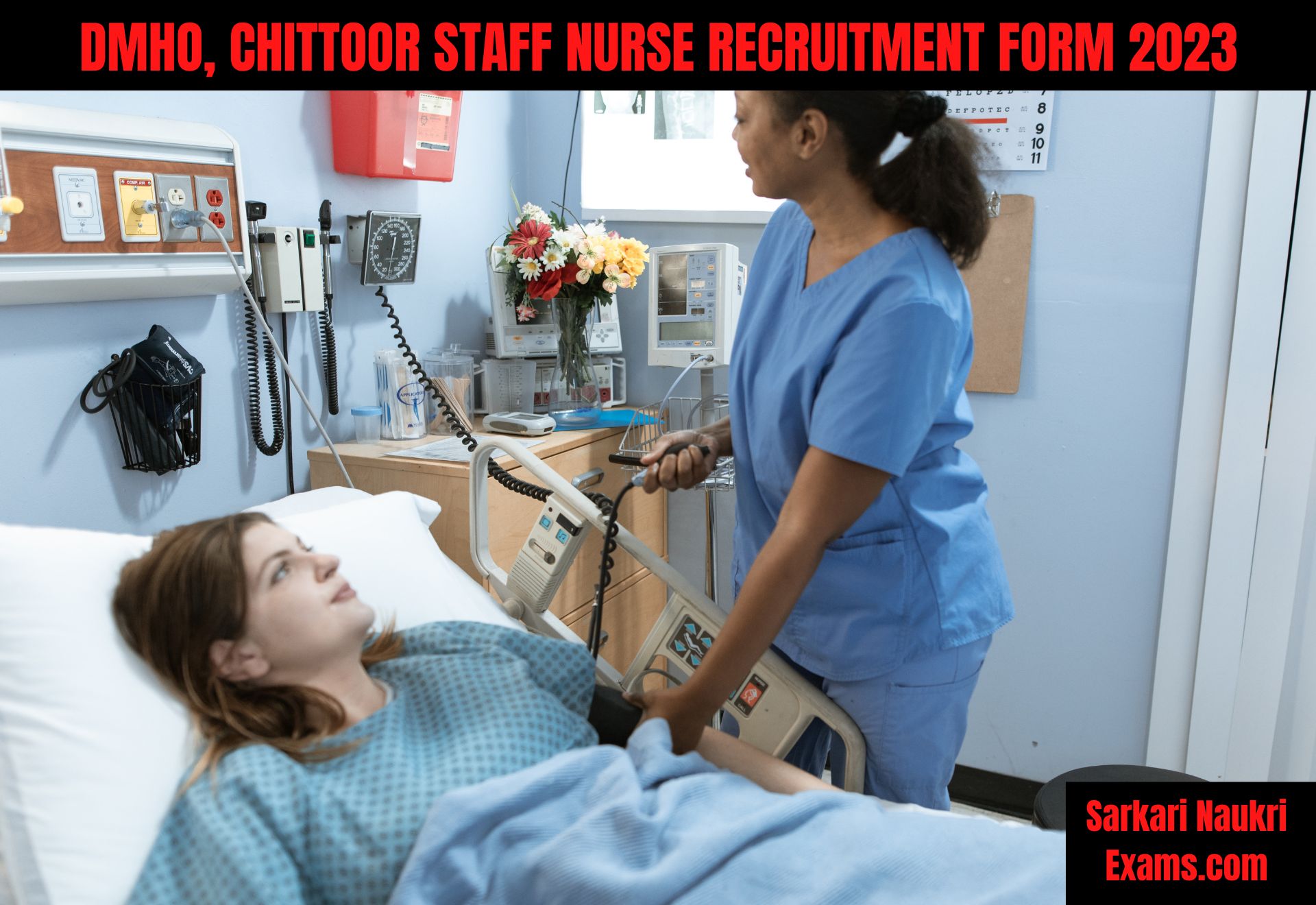 DMHO, Chittoor Staff Nurse Recruitment Form 2023 | Salary Up To 110000/-