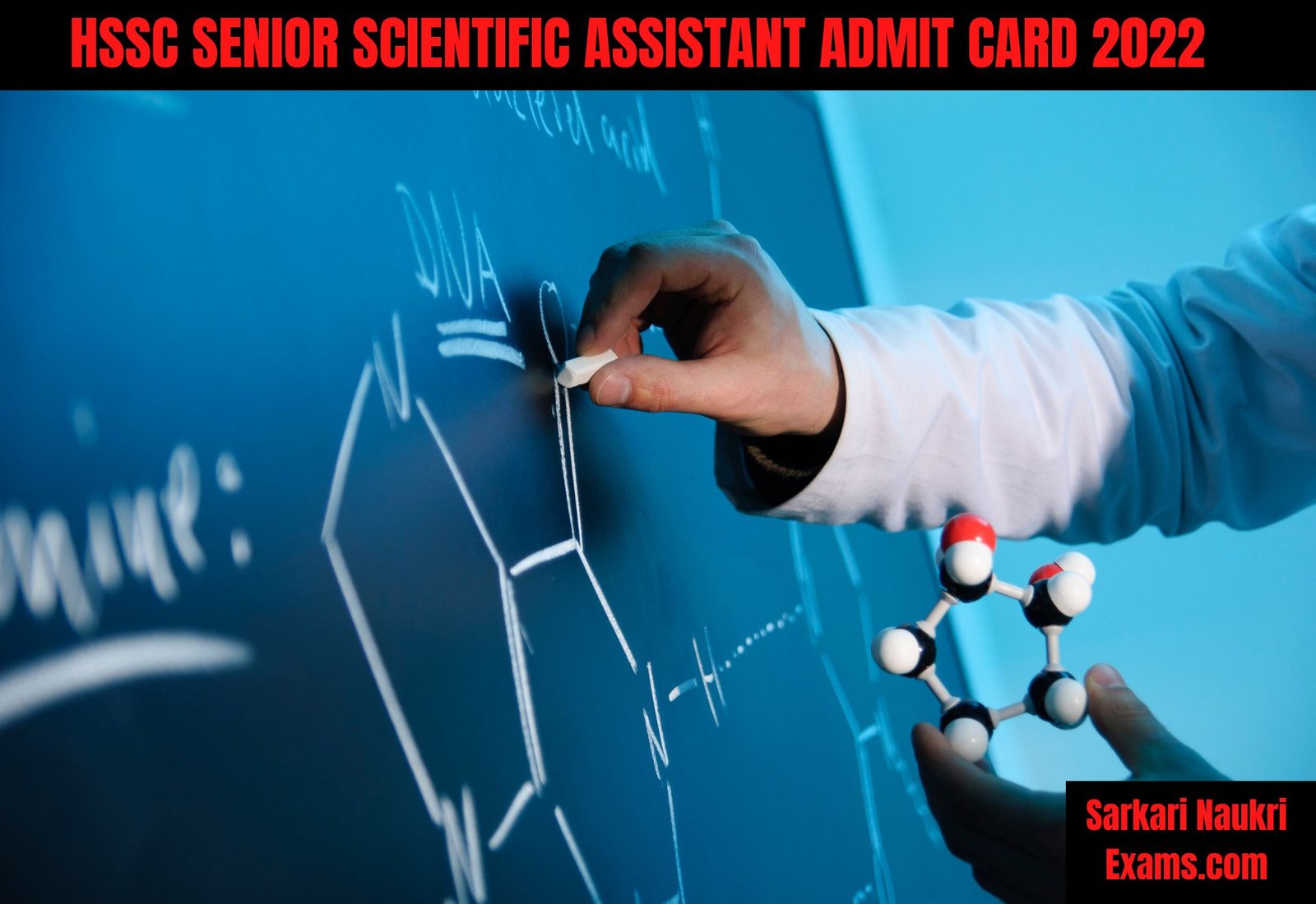 HSSC Senior Scientific Assistant Admit Card 2022 (OUT) | Exam Date, Download Link