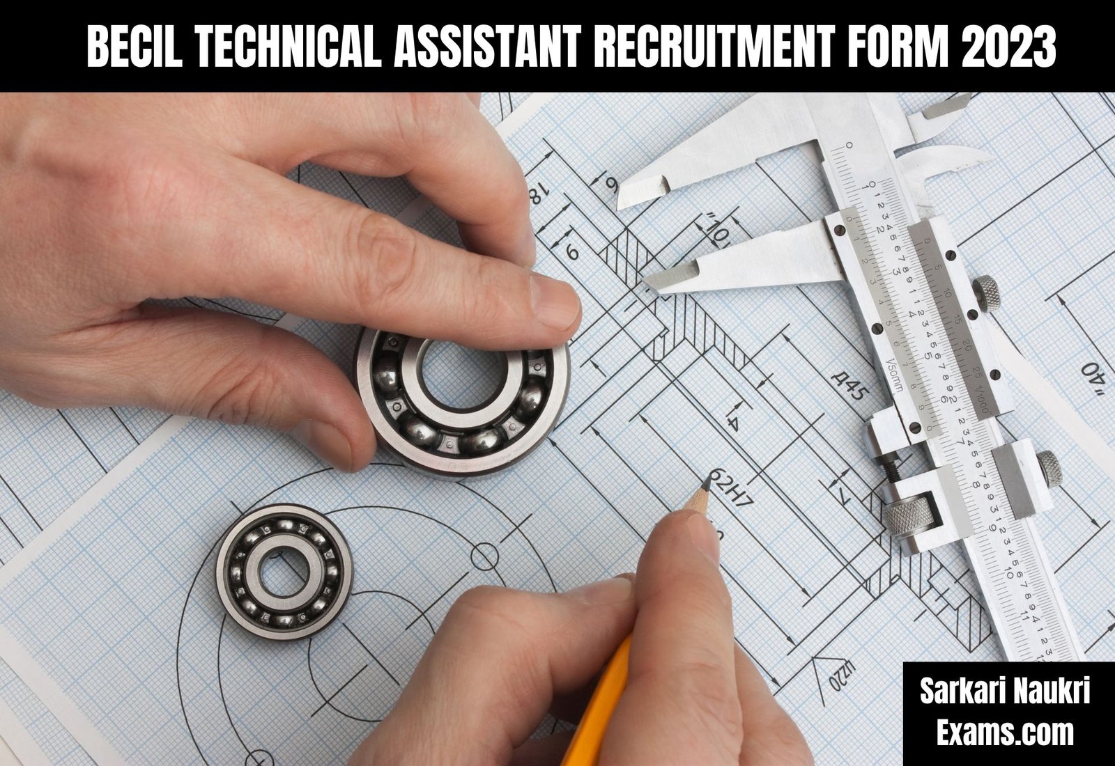 BECIL Technical Assistant Recruitment Form 2023 | ITI Pass Job | Salary Up To 46000/-