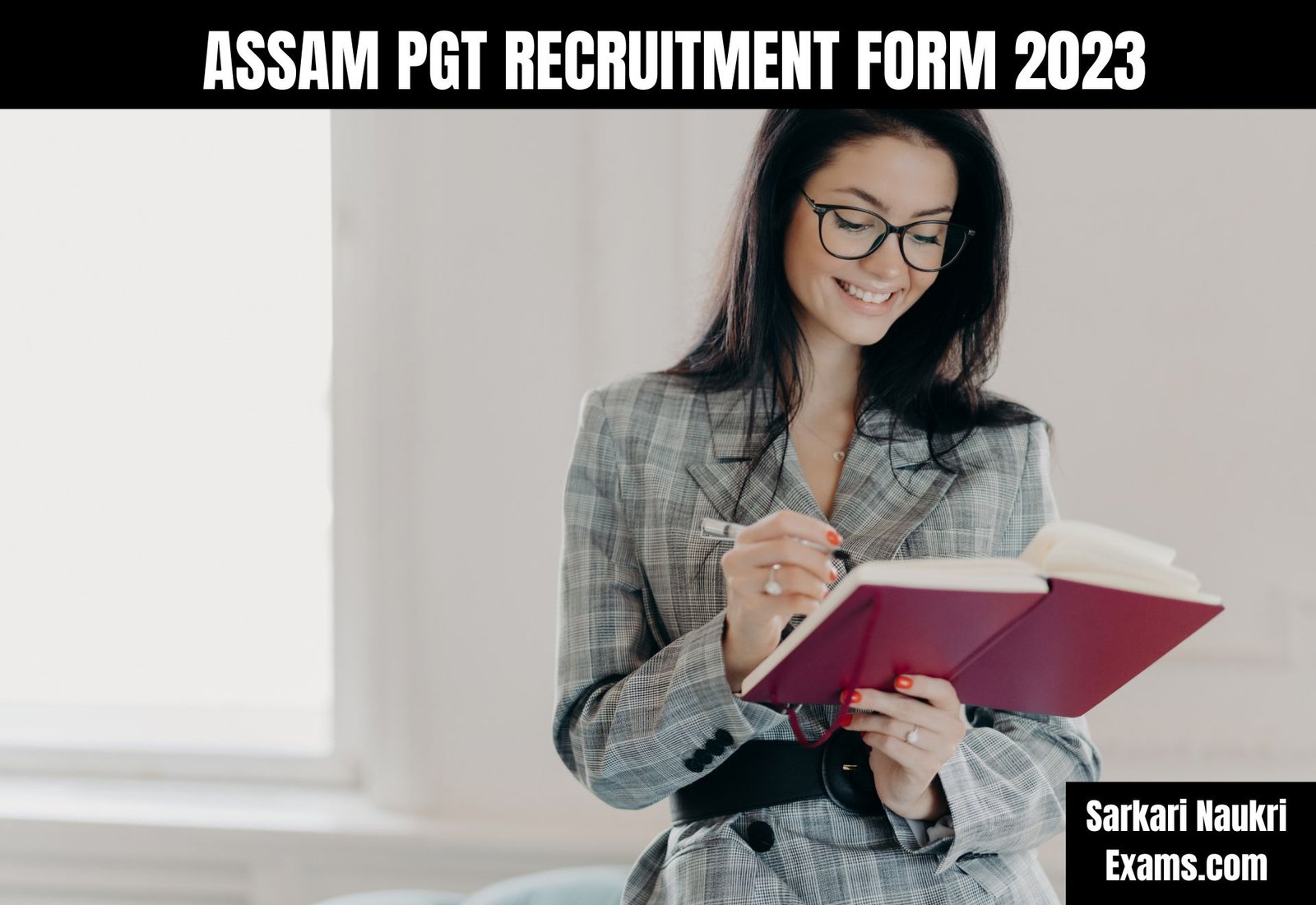 Assam PGT Recruitment Form 2023 | Merit Based Job