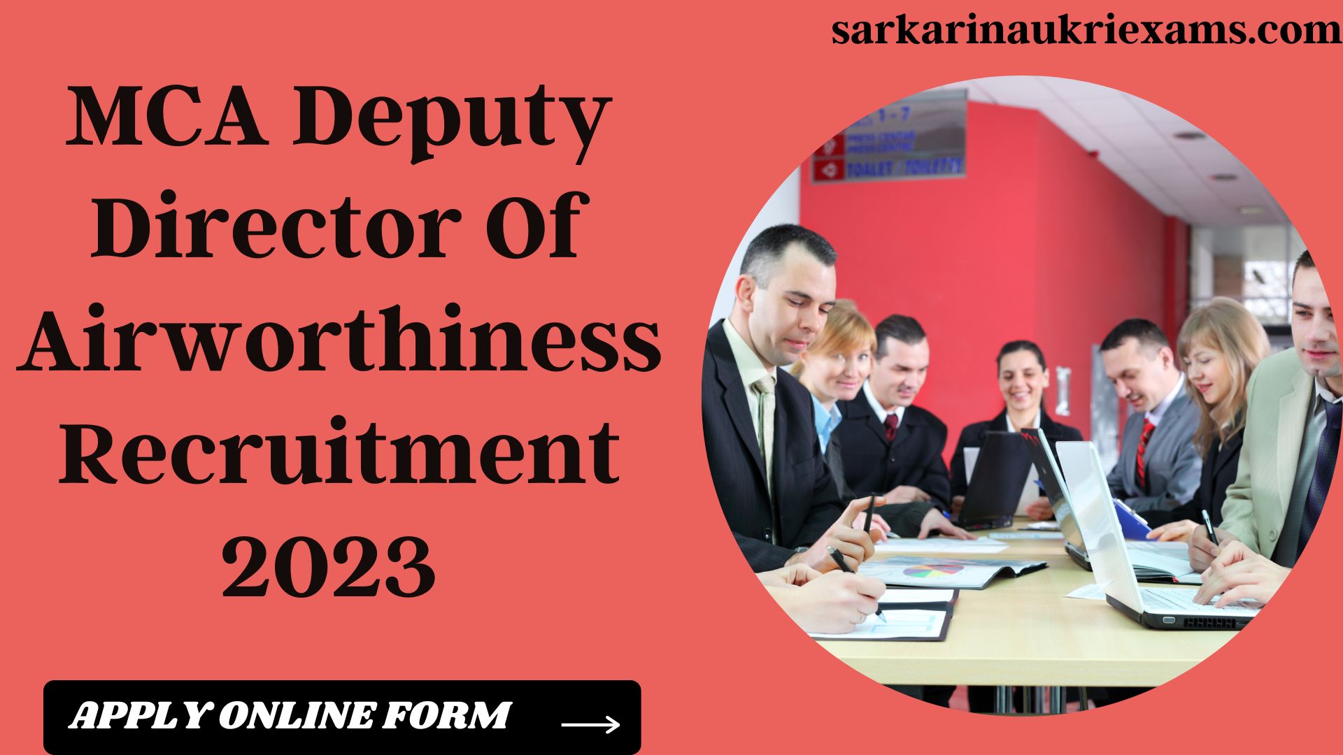 MCA Deputy Director Of Airworthiness Recruitment 2023 | 14 Post Vacancy Apply Online