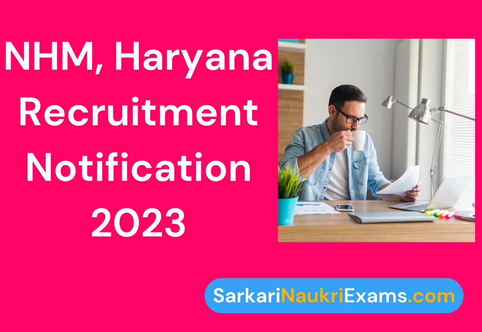 NHM Haryana CHO Recruitment 2023 | MHLP Vacancy Online Form