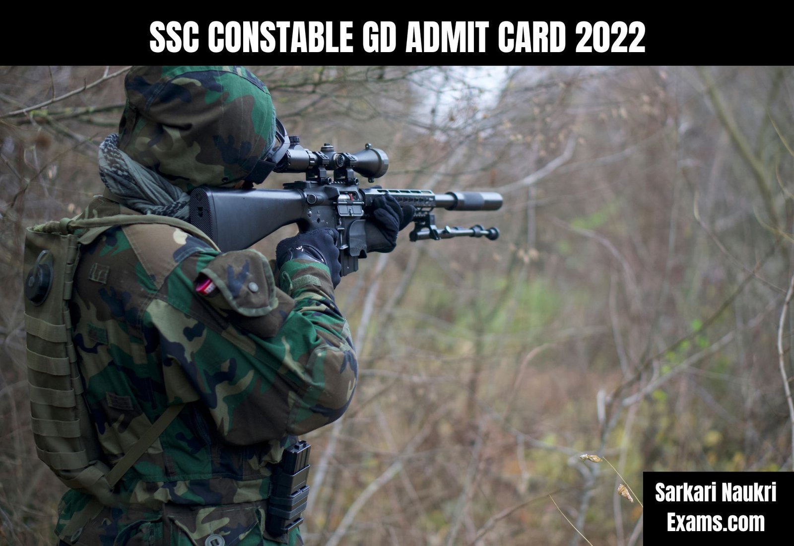 SSC Constable GD Admit Card 2023 (OUT) | Exam Date, Download Link
