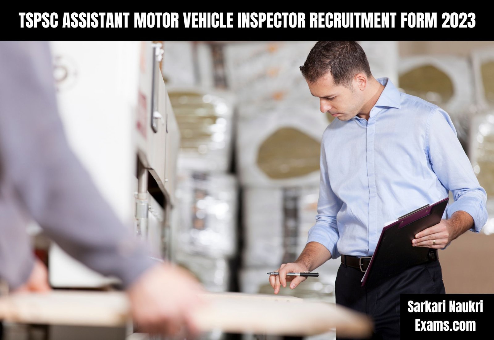 TSPSC AMVI Recruitment Form 2023 | Telangana Assistant Motor Vehicle Inspector Notification