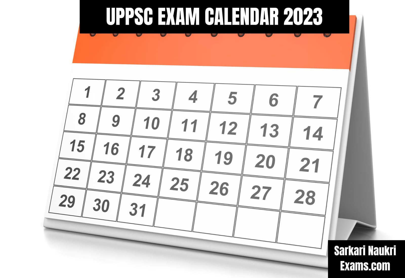 UPPSC Exam Calendar 2023 (OUT) | PDF Download