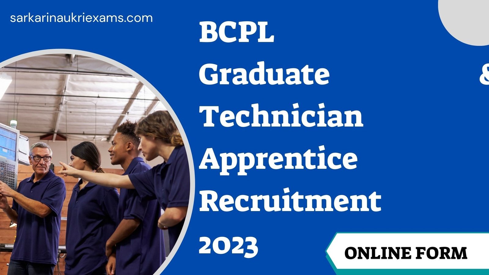 BCPL Graduate & Technician Apprentice Recruitment 2023 | 121 Post Vacancy Apply Online
