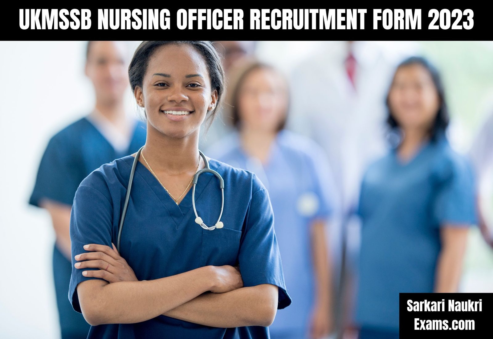 UKMSSB Nursing Officer Recruitment Form 2023 | Last Date 1 February | Merit Based Job
