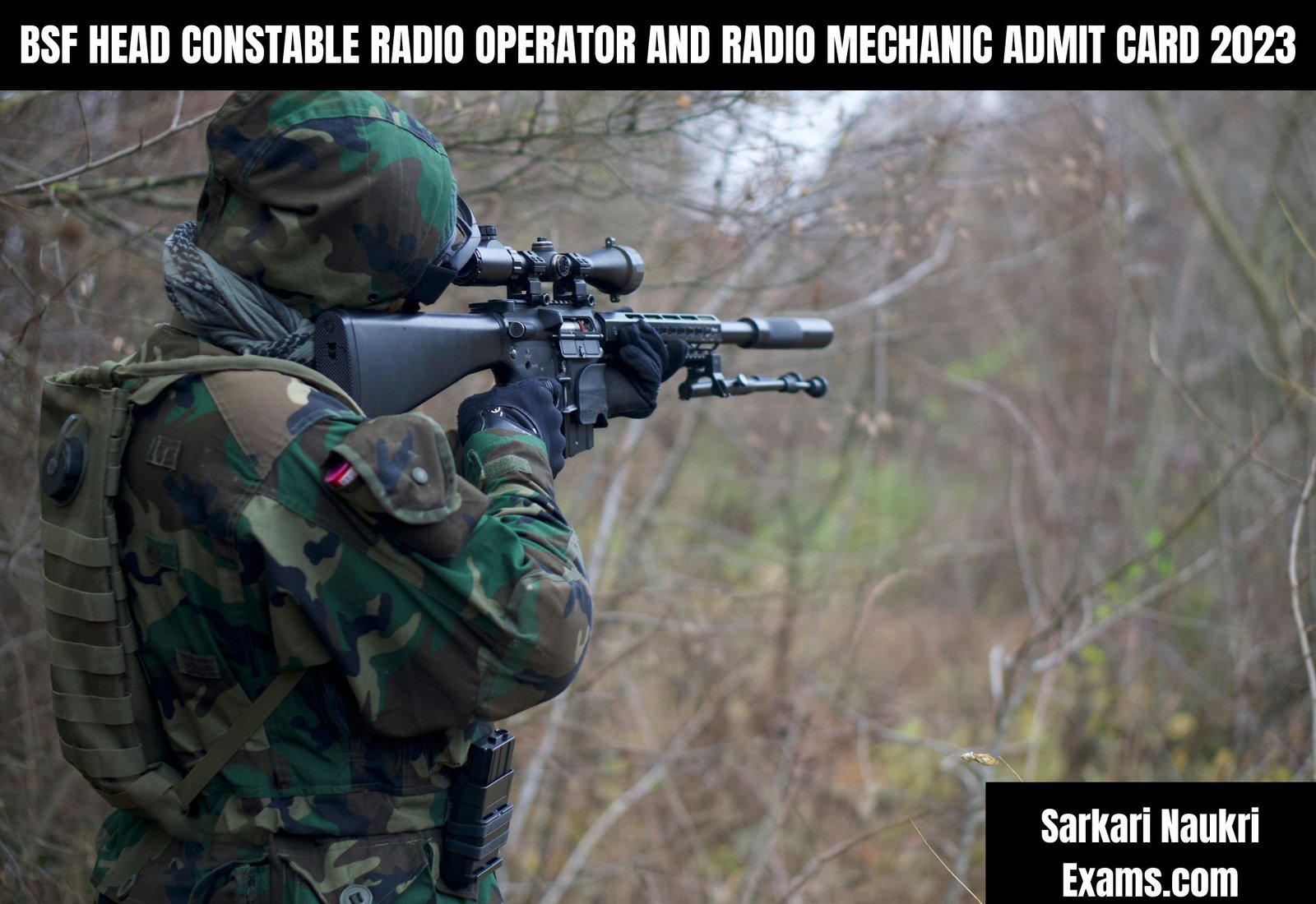 BSF Head Constable Radio Operator and Radio Mechanic Admit Card 2023 (OUT) | Download Link, Exam Date