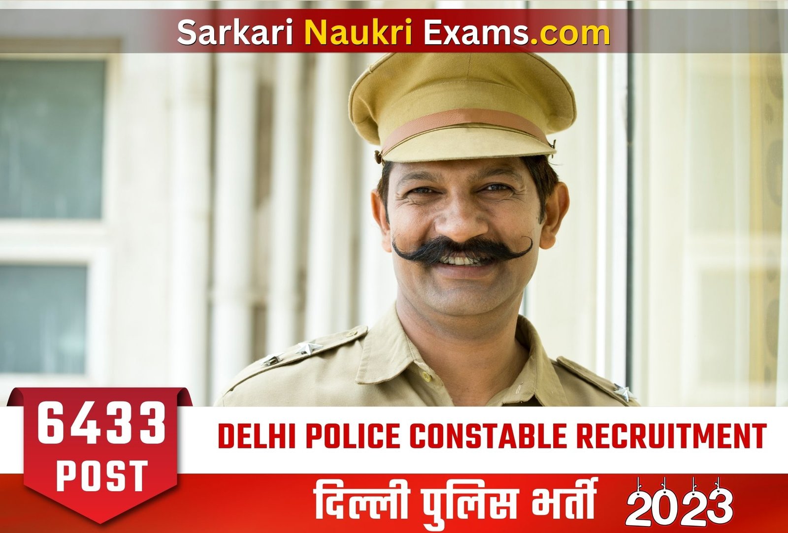 Delhi Police Constable Recruitment Form 2023
