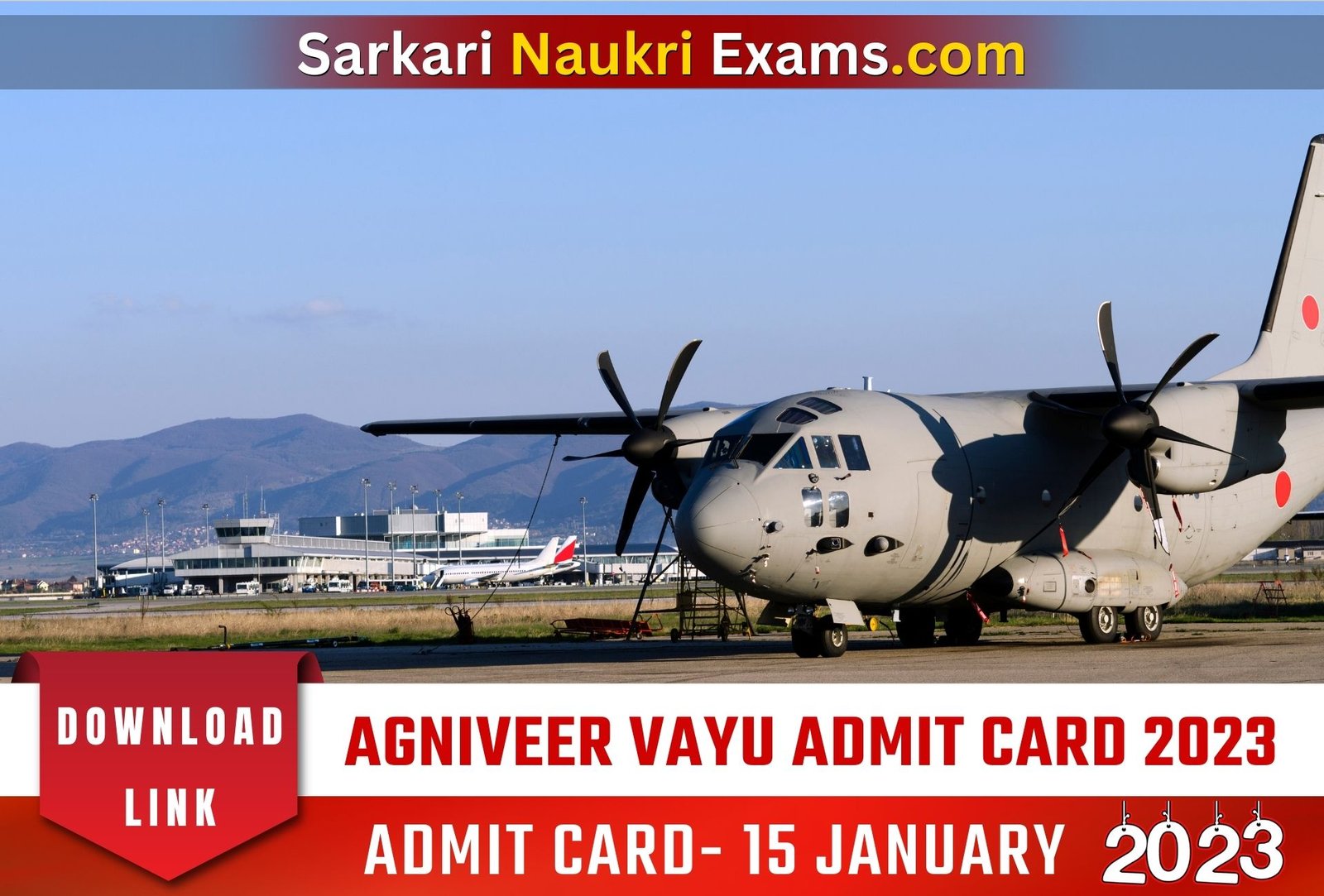 Indian Airforce Agniveer Vayu Admit Card 2023 (OUT) | Exam Date, Download Link