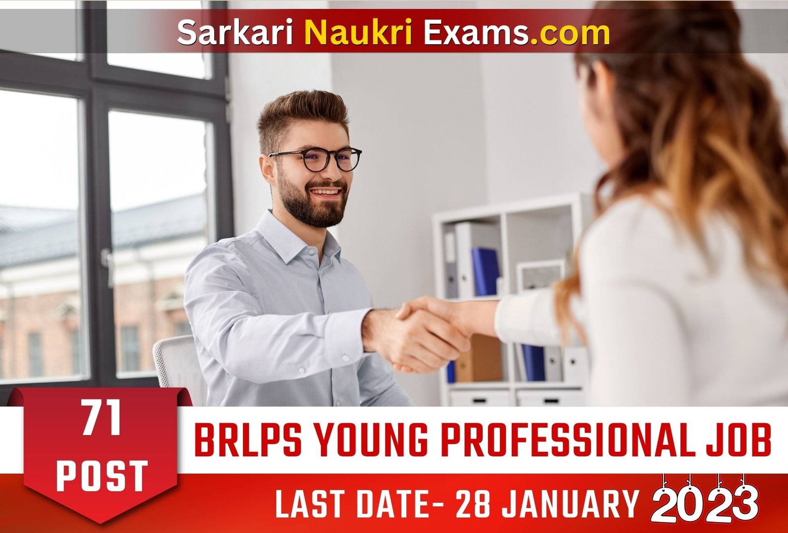 Bihar BRLPS Young Professional Recruitment Form 2023 | Last Date 28 January