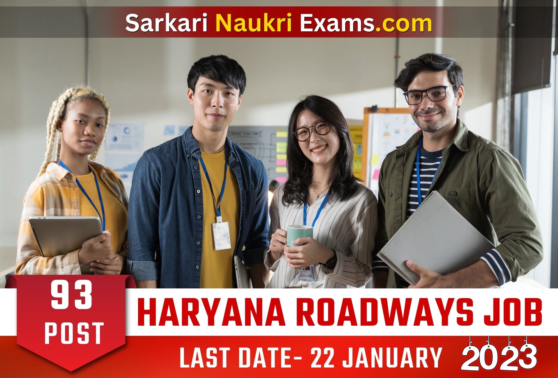 Haryana Roadways Trade Apprentice Recruitment Form 2023 | Merit Based Job
