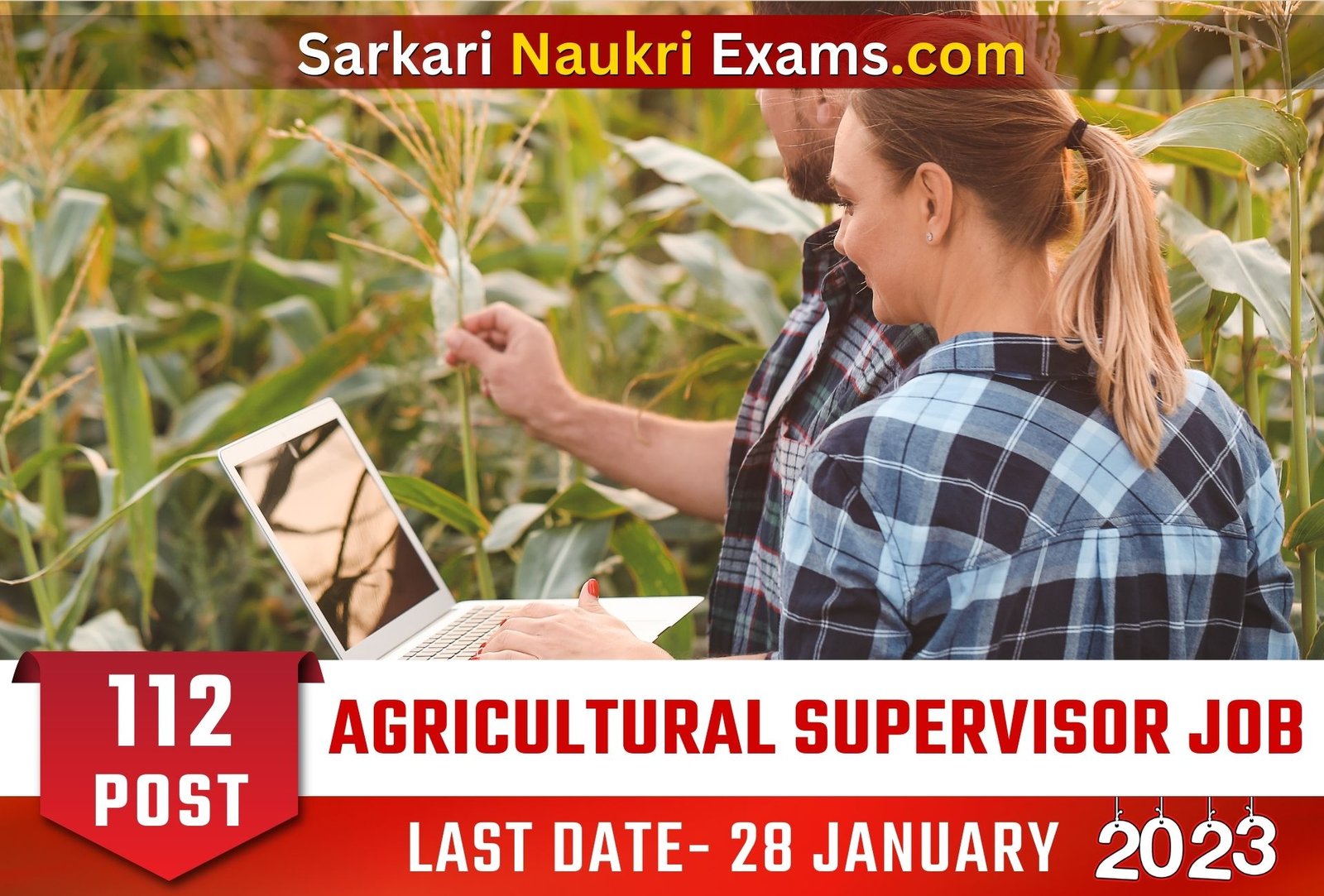 Maharashtra Agricultural Supervisor Recruitment Form 2023 | Last Date 28 January 