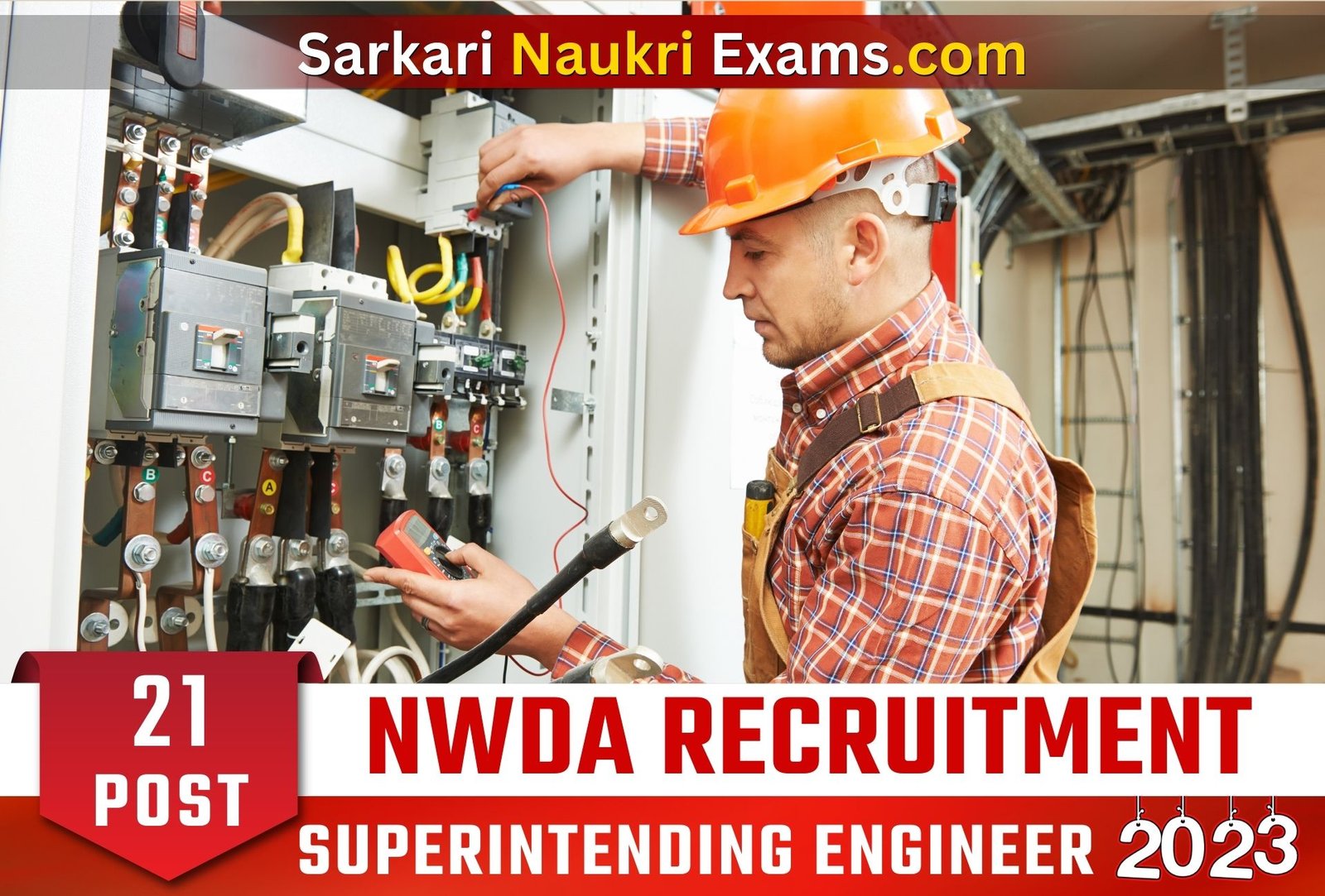 NWDA Superintending Engineer Recruitment 2023 | 21 Post Vacancy 