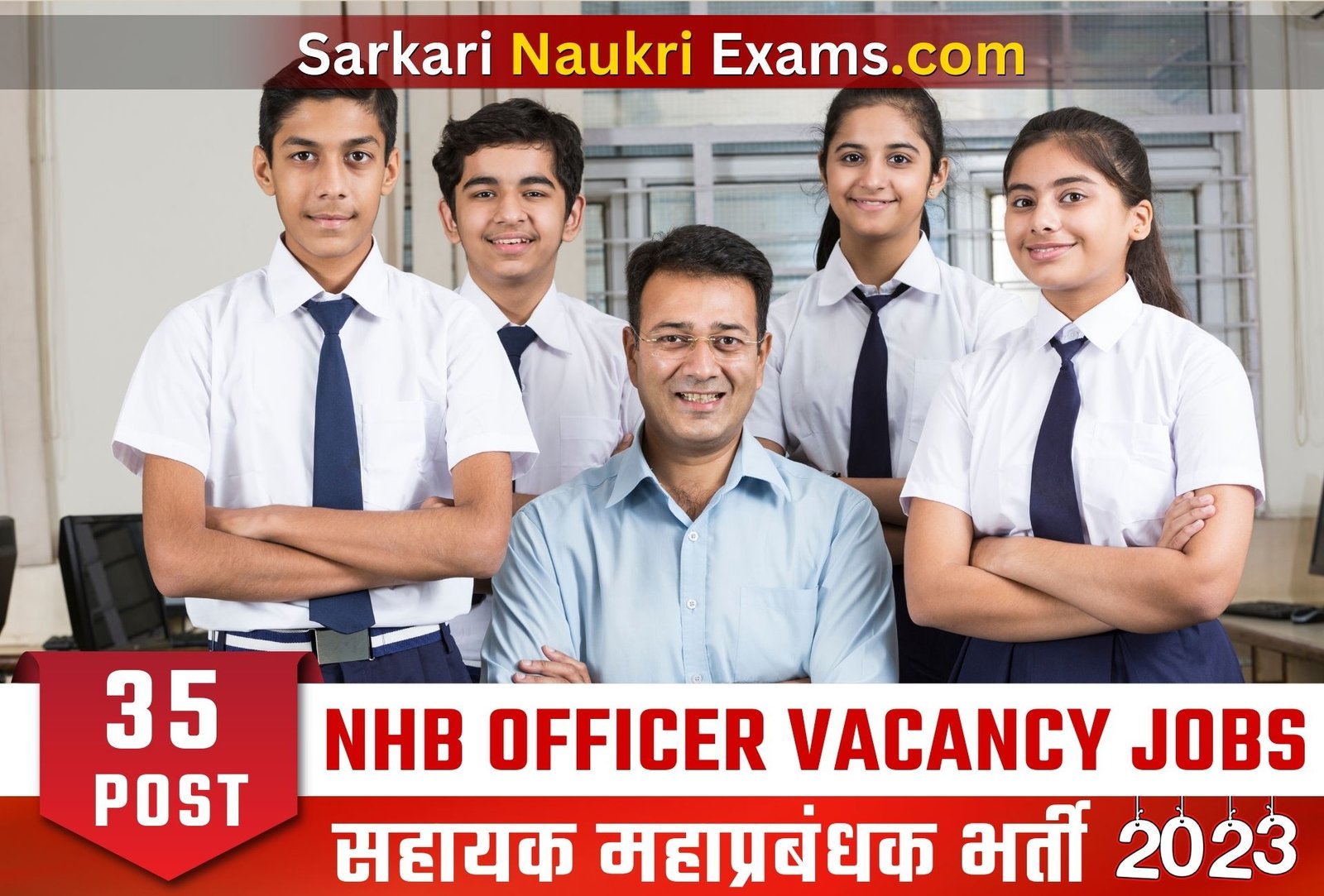NHB Officer Recruitment Notification 2023 | 35 New Vacancy Form