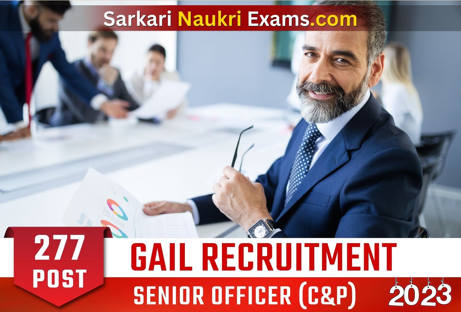GAIL Senior Officer (C&P) Recruitment 2023 | 277 Post Vacancy Apply Online