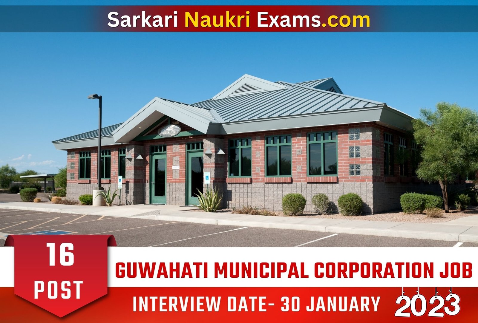 Guwahati Municipal Corporation Junior Technical Officer Recruitment Form 2023 | Interview Based Job