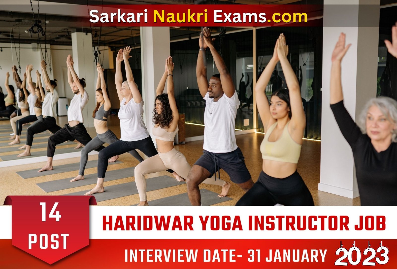 Haridwar Yoga Instructor Recruitment Form 2023 | Interview Based Job